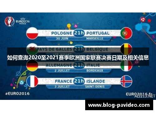 如何查询2020至2021赛季欧洲国家联赛决赛日期及相关信息